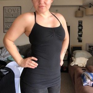Black lululemon top